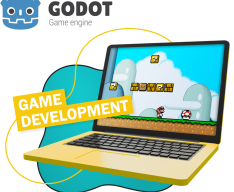 Godot.  Основа создания легендарных игр - КИБЕРшкола программирования для детей, компьютерные курсы для школьников, начинающих и подростков - KIBERone г. Шуя