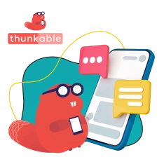 Разработка мобильных приложений в Thunkable - КИБЕРшкола программирования для детей, компьютерные курсы для школьников, начинающих и подростков - KIBERone г. Шуя