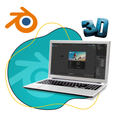 Blender - КИБЕРшкола программирования для детей, компьютерные курсы для школьников, начинающих и подростков - KIBERone г. Шуя