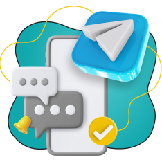 Создание Mini App для Telegram - КИБЕРшкола программирования для детей, компьютерные курсы для школьников, начинающих и подростков - KIBERone г. Шуя