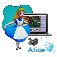Alice 3d - КИБЕРшкола программирования для детей, компьютерные курсы для школьников, начинающих и подростков - KIBERone г. Шуя