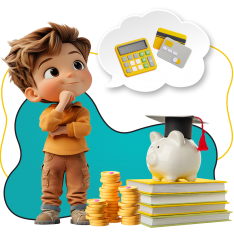 Финансовый интеллект вместе KIBERone - КИБЕРшкола программирования для детей, компьютерные курсы для школьников, начинающих и подростков - KIBERone г. Шуя