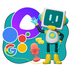 Голосовой помощник Алиса - КИБЕРшкола программирования для детей, компьютерные курсы для школьников, начинающих и подростков - KIBERone г. Шуя