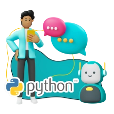 Умный чат-бот на Python на Telegram - КИБЕРшкола программирования для детей, компьютерные курсы для школьников, начинающих и подростков - KIBERone г. Шуя