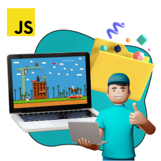 Программирование на JavaScript. Учимся создавать игры! - КИБЕРшкола программирования для детей, компьютерные курсы для школьников, начинающих и подростков - KIBERone г. Шуя