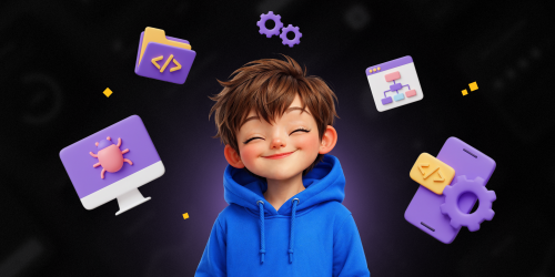 Идеальный сайт с нуля: код, дизайн и AI-помощник - КИБЕРшкола программирования для детей, компьютерные курсы для школьников, начинающих и подростков - KIBERone г. Шуя